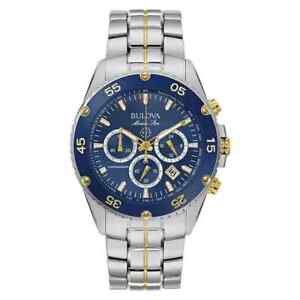 Bulova - Marine Star Collection, Men's Quartz Watch - 98B400 / NEW WITH TAGS