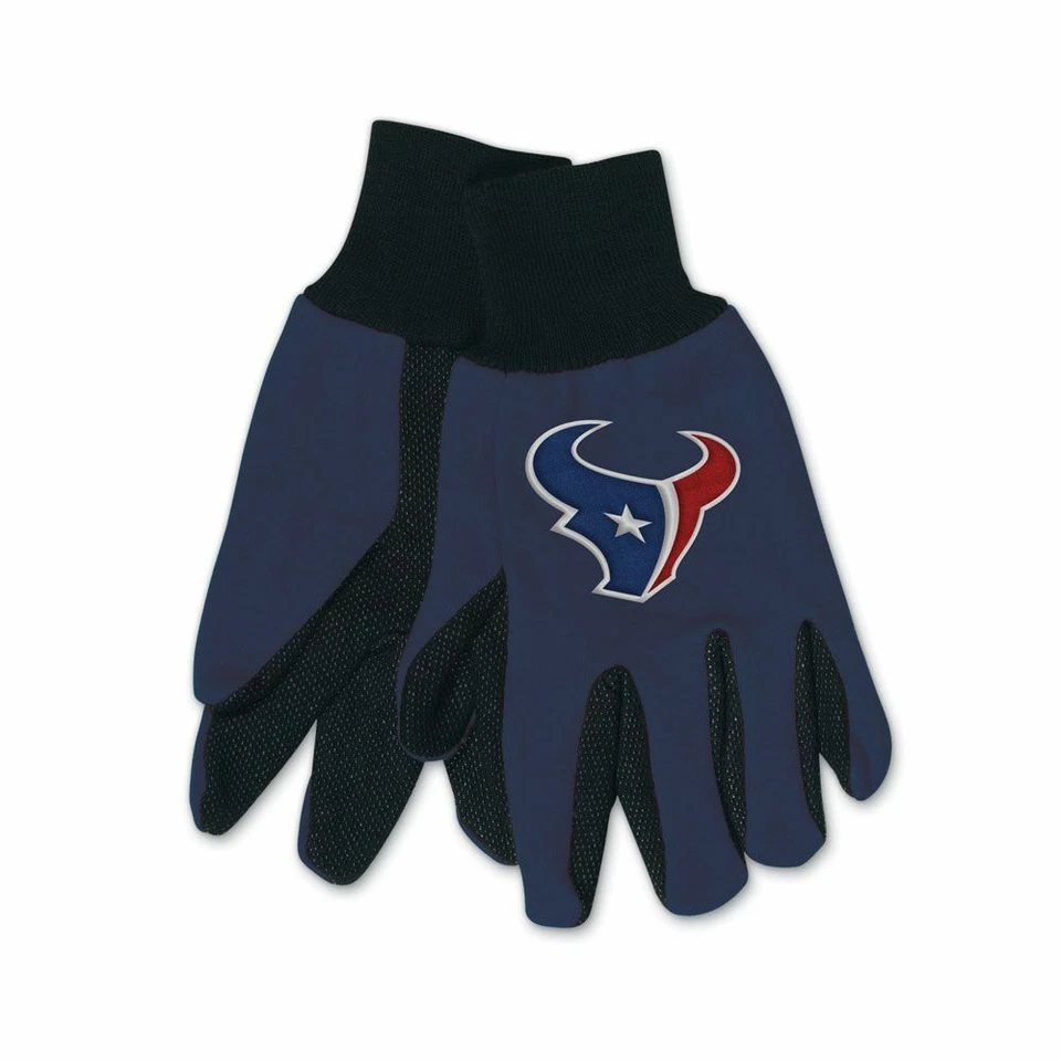 NFL HOUSTON TEXANS GUANTES NIÑOS JÓVENES TALLA DOS TONOS NUEVOS Foto 1 de 1