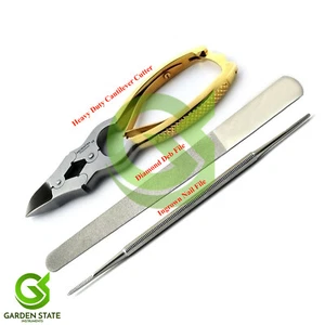 Chiropody Thick Nail Cutter TC Cantilever Clipper Toe Nail File Pedicure Dresser - Picture 1 of 4