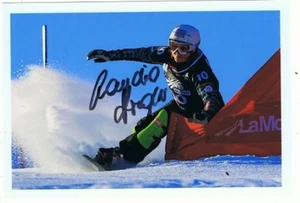 Claudia Riegler (Snowboard, Weltmeisterin 2015), sign. Foto - Bild 1 von 1