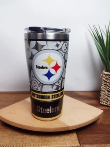 Tervis Edge 20oz Stainless Steel Travel Tumbler - NFL Pittsburgh Steelers - MUG - Picture 1 of 6