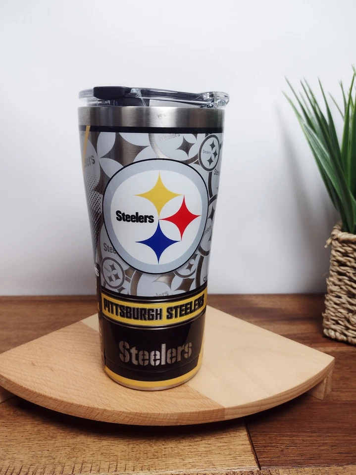Tervis Edge 20oz Stainless Steel Travel Tumbler - NFL Pittsburgh Steelers - MUG - Image 1 of 4