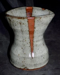 Marked Shirley Johnson Pottery Vase Warren MacKenzie girlfriend Shoji Hamada - Picture 1 of 6
