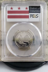 2009-S District of Columbia - Quarter - PCGS PR70DCAM - Top Grade! 1893 - Picture 1 of 6
