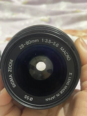SIGMA ASPHERICAL AF ZOOM 28-80mm F3.5-5.6 LENS for PENTAX KAF / K Mount Works! - Image 1 of 4