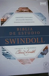 Biblia de estudio Swindoll NTV (Tapa dura, Azul - Imagen 1 de 1