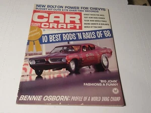 Car Craft   January 1969  10 Best Rods N Rails of '68 - Picture 1 of 2