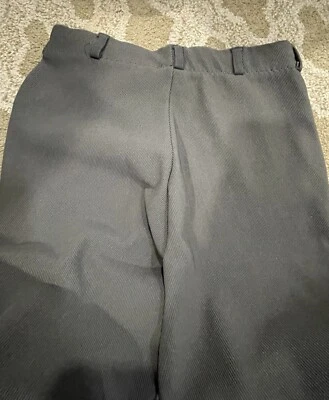 "Pantalones de montar Tuff Rider para niñas verde oliva parche en la rodilla cintura de 14"" ¡Ver fotos! Foto 1 de 4