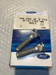 Genuine Ford XF1Z-1107-AA (one pkg of 2 pcs) Bolts FREE SHIPPING - Picture 1 of 1
