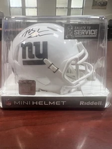 Michael Strahan New York Giants Signed Autographed STS 3 Mini Helmet Beckett Wit - Picture 1 of 5