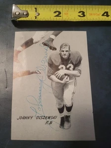 Johnny Olszewski signed Autogramm Washington Redskins Detroit Lions handsigniert - Bild 1 von 10