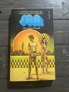 Sar ︱John Robert Russell︱Science Fiction Book︱1974︱Vintage︱Pocket - Picture 1 of 8