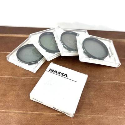 Lot 5 Camera Lens Filters 58mm Kobo UV Massa Soft 62mm Photography Set - Image 1 of 4