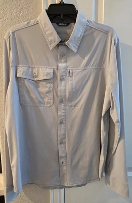 Jockey Outdoors Long Sleeve Tech Shirt Men's Size Medium - Image 1 of 4