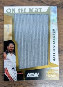 2025 SP Game Used AEW On The Mat Matthew Jackson /50 - Bild 1 von 3