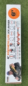 NEU!! RAZR THE SCOUT 6" ICE AUGER KIT mit gebogenen Klingen, Eisangeln - Bild 1 von 4