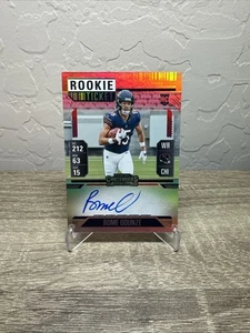 2024 Panini Contenders Rome Odunze Red Zone Rookie Ticket RC Auto Bears FOTL - Picture 1 of 1