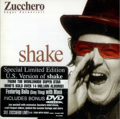 Zucchero - Shake [Limited Edition] (CD/DVD, 2003, Koch Records) - Image 1 of 2