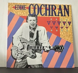 Great Hits LP by Eddie Cochran vinyl 1983  LN-10204 Liberty - Picture 1 of 4