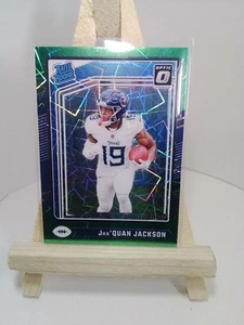 2024 Panini Donruss Optic Rated Rookie Jha'Quan Jackson #253 Green Variation - Bild 1 von 2