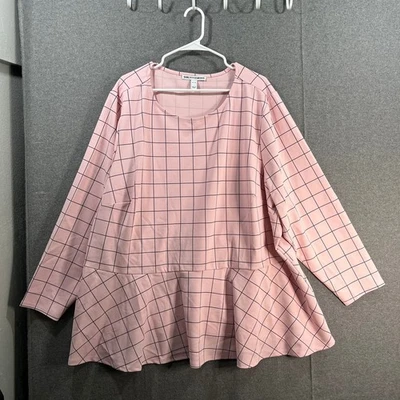Camisa Top Niña Con Curvas Mujer Damas Color Rosa Talla 5X Foto 1 de 4