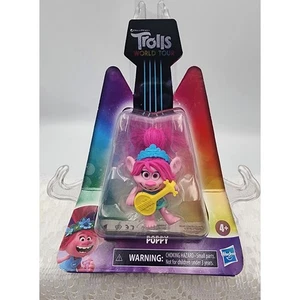 Trolls World Tour Poppy Figure DreamWorks Hasbro Toy New in Package Collectible - Picture 1 of 3