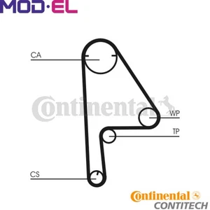 TIMING BELT SET CT1081K1 FOR HONDA CIVIC/VII/Hatchback D14Z5/D14Z6 1.4L 4cyl - Picture 1 of 9