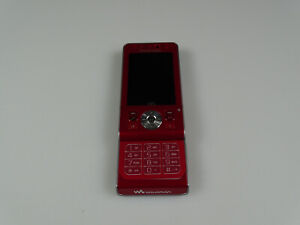 Sony Ericsson W910i Red/Red! EXCELLENT CONDITION! Without Simlock! RARE! English Only!