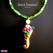 necklace talisman amulet pendant charms jewelry good luck horn attraction money