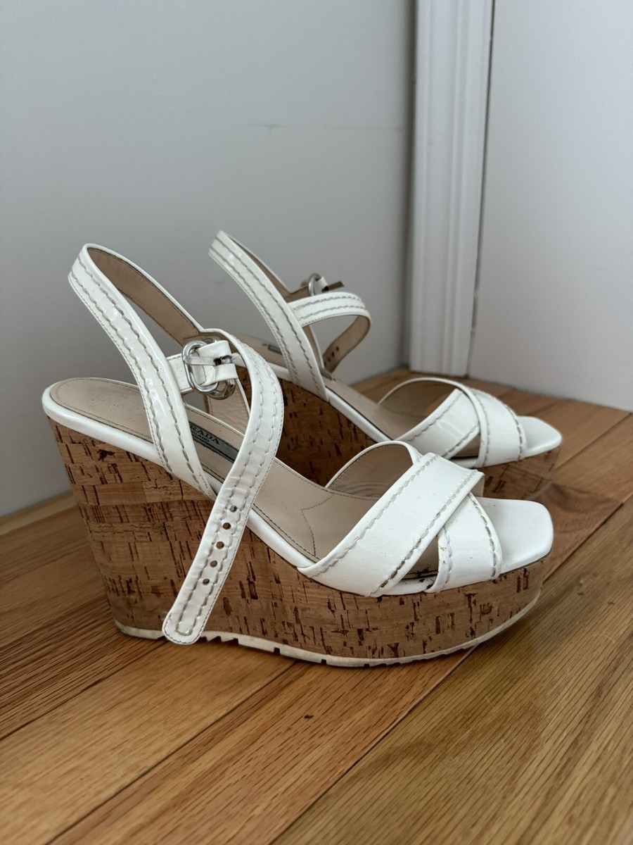 PRADA White Sandals for Women for sale | eBay PRADA White Sandals for Women for sale | eBay