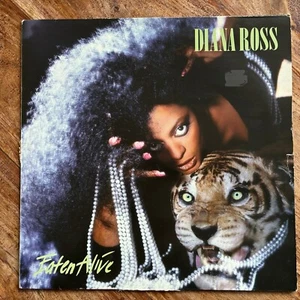 DIANA ROSS - EATEN ALIVE VG+/VG+ VINYL LP / FIRST PRESSING / PRINTED INNER - Picture 1 of 12