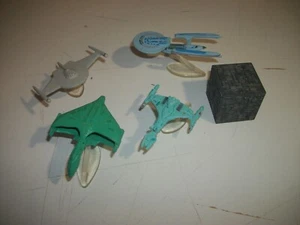 Vintage Star Trek Micro Machines Spaceship LOT (5) LOOSE - Picture 1 of 7