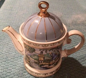 Fishing Teapot Sadler Classics - Picture 1 of 8