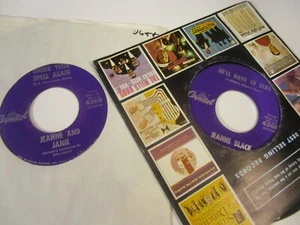 Jeanne And Janie  lot of 2  - He'll Have To Stay / Under Your Spell Again - bx28 - Bild 1 von 2