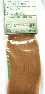 American Dream Clip in Extension Human Hair 100% Original Number 9B 18 Length - Picture 1 of 5