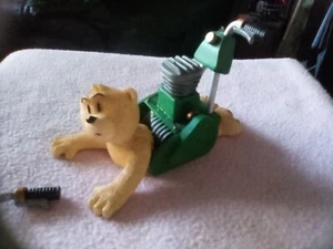 bad taste bear Moe. Almost good condition, but 1 mower handle has broke - Picture 1 of 2