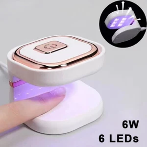 Mini UV LED Nail Lamp Nail Nail Gel Polish Curing Lamp Quick-Drying UV Light  - Picture 1 of 8