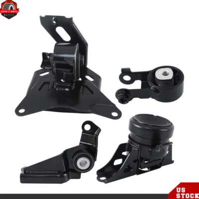 Juego de 4 montajes de motor y transmisión para Toyota Yaris Hatchback transmisión automática Foto 1 de 4