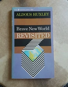 Aldous Huxley - Brave New World Revisited  Vintage 1965 Perennial Pb. Good. - Imagen 1 de 10