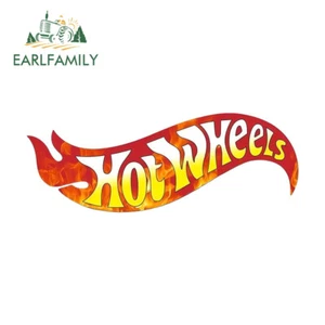 EARLFAMILY 5.1" Hot Wheels Slap Car Stickers Windshield Trumber Waterproof Decal - Picture 1 of 4