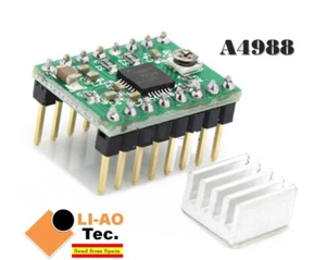 Modulo driver motore passo-passo Reprap A4988 con dissipatore stampante 3D - Foto 1 di 6