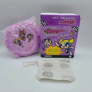Powerpuff Girls Touch Light Battery Powered Stick-up or Hang Puck Light NOS - Picture 1 of 12