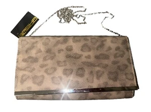 Nuevo con etiquetas Bolso Bandolera Sasha Cadena Estilo Talla 7H X 11L Tono Marrón Botón Plegable - Imagen 1 de 12