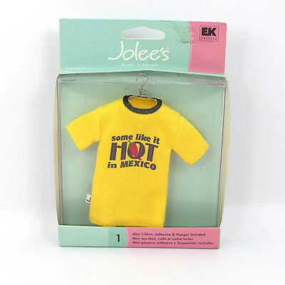 Mini Camiseta Jolee's EK Éxito ALGO COMO LO ÚLTIMO EN MÉXICO Adorno Pegatina Foto 1 de 2