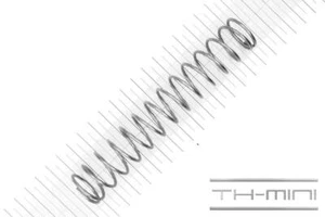 Druck-Feder 2mm angelegt 25x139,5mm 9,7kg Spiral Edel-stahl rostfrei Metall - Bild 1 von 1