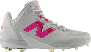 New Balance Shohei Ohtani 1 White/Pink Mother's Day Baseball Metal Spikes - Picture 1 of 5