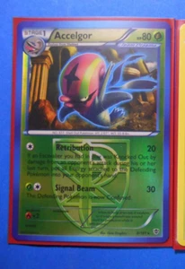 reverse holo Accelgor 8/101 Pokemon card BW Plasma Blast rare NM - Picture 1 of 1