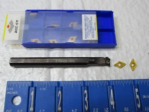 BARRA DE PERFORACIÓN INDEXABLE ZENITH 3/8" CON (10) INSERTOS DE CARBURO DCMT-21,51-HM - Imagen 1 de 2