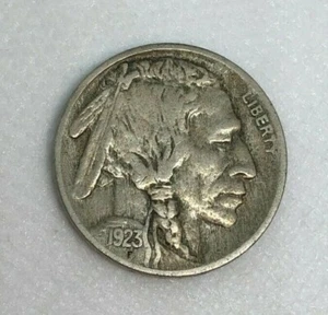 1923-S Buffalo Nickle - Circulated - Picture 1 of 2