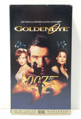 Goldeneye (VHS, 1996) James Bond 007 Pierce Brosnan TESTED WORKS Foto 1 de 4